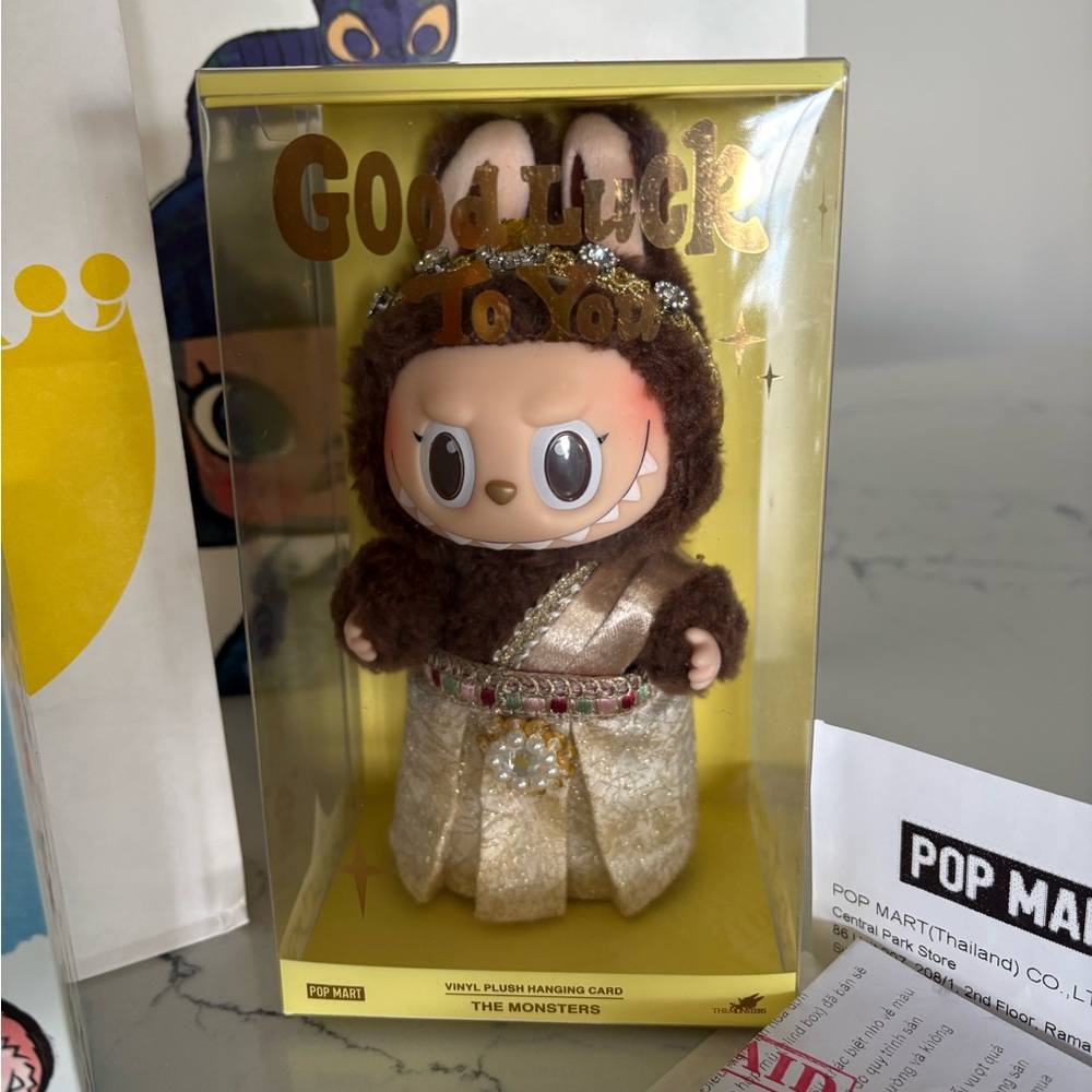 BNIB! Unopened Thailand Exclusive Good Luck To You Labubu